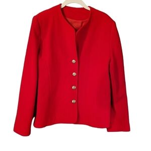 Clans of Scotland wool & cashmere blazer- 18           G76